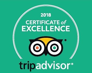 Trip Advisor Certifcate of Excellence